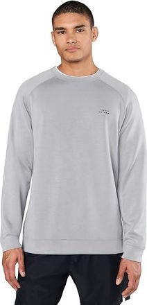 Travis Mathew Fibercloud Crew Mens Clothing Light Grey : 2XL, Elastane/Polyester/Viscose