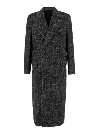 Dolce & Gabbana Dark Grey Long Coat