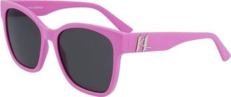 Karl Lagerfeld KL6087S 525 Womens Sunglasses Pink Size 55