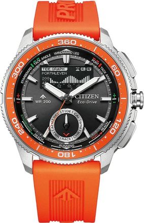 Citizen Promaster WaveTracker Perpetual Chronograph Analog-Digital Moon Phase Black Dial Mens Watch JV3000-13E