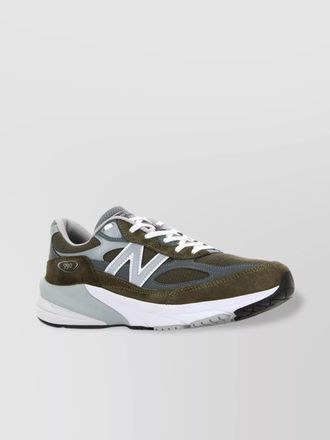 New Balance mesh and suede sneakers 990v6