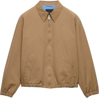 Prada Giacca con ricamo - Marrone