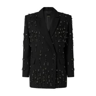 Pinko Blazers, female, Black, Size: XS Pallauovo Jacket