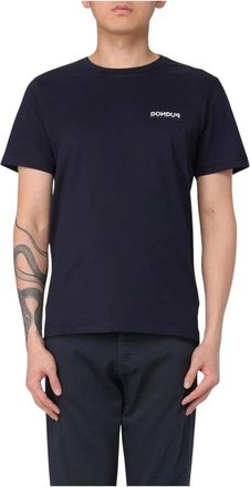 Dondup Hombre, Camisetas, Azul, Talla: M