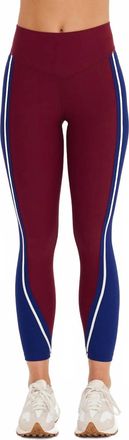 The Upside Adesa High Midi Pants In Maroon