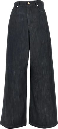 Max Mara five-pocket jeans - women - Cotton/Kapok - 42 - Blue
