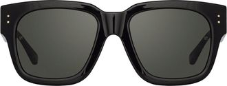 Linda Farrow AMBER LFLC1001 C1 Womens Sunglasses Black Size 56