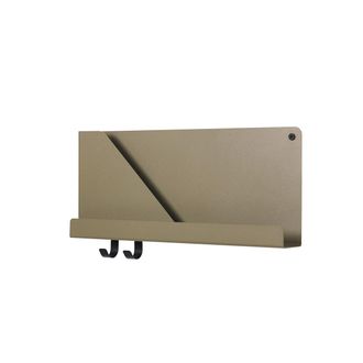 MUUTO Folded Shelves 51 x 22 cm, olive