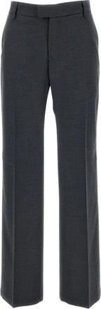 Barena Rechte broek - Dames - Straight fit broeken - Grijs - L - Wol - Broeken