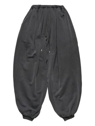 Doublet drawstring-fastening trousers - Black