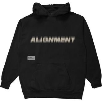 Students Alignment Cotton Fleece Hoodie in Black at Nordstrom, Size Xx-Large