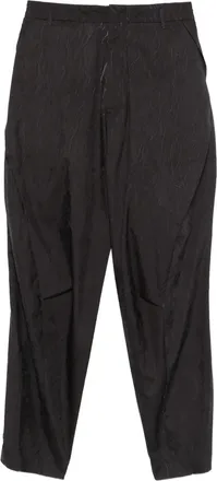 Ader Error Wrinkled Effect Straight Leg Pants
