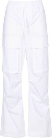 Parosh katoenen cargobroek met rechte pijpen