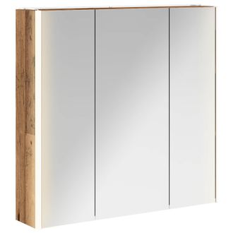 vidaXL Armario Con Espejo De Ba&ntilde;o Madera Vieja 73.5 X 15.5 X 70 Cm Vidaxl