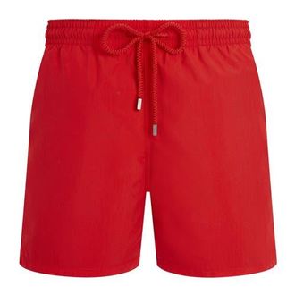 Vilebrequin Mens Solid Swim Trunks in Poppy Red at Nordstrom, Size Xx-Large