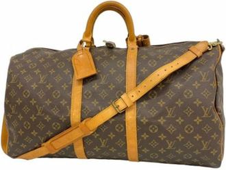 Louis Vuitton Vintage Weekend Bags, unisex, Brown, ONE SIZE, Pre-owned Weekend Bag