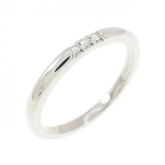 Tiffany & Co. Silver Platinum 950 Band Ring (Pre-Owned)