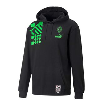 Puma Heren Brussia Dortmund Fc Ftblculture Hoodie (Zwart)