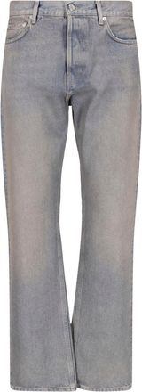 Haikure Vintage Faded Wash Straight-Leg Jeans
