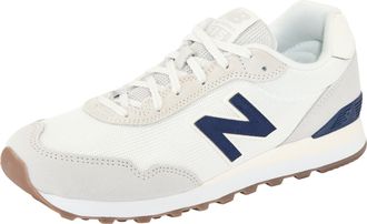New Balance Sneaker NEW BALANCE 515, Herren, Gr. 44,5, grau (wei&szlig;, grau m), Leder, Textil, Schuhe Sneaker