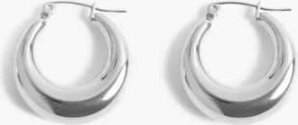 Marrin Costello Womens Layla Hoop Earrings In Silver