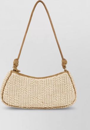 Marc Jacobs shoulder bag floral accent knotted strap