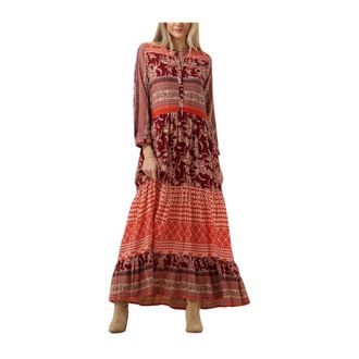 Lollys Laundry Dames, Jurken, Veelkleurig, Maat: XS