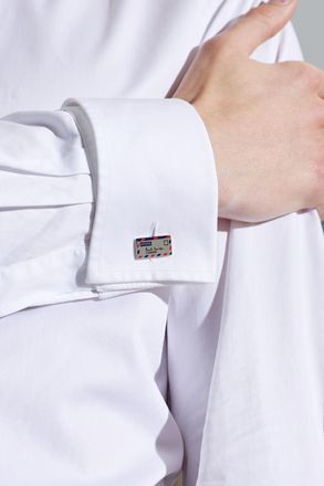 Paul Smith Cufflinks, Mens, Silver