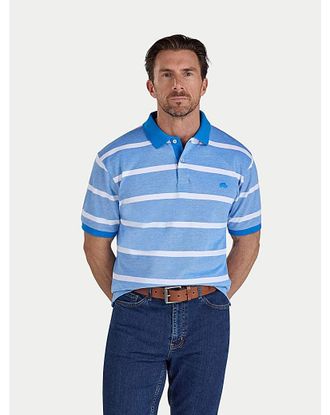 Raging Bull Raging Bull Birdseye Stripe Pique Polo