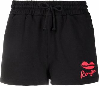 Sonia Rykiel Casual Zwarte Katoenen Shorts - Dames - Bermuda - Zwart - L - Katoen - Korte Broeken