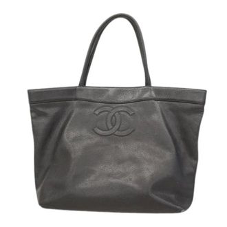 Chanel Pre-owned Tote Bags, female, Black, Size: ONE SIZE Pre-owned Vintage Tote