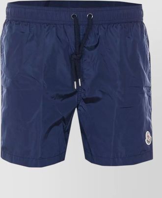 Moncler logo swim shorts