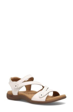 Taos Big Time Ankle Strap Sandal in White at Nordstrom, Size 10