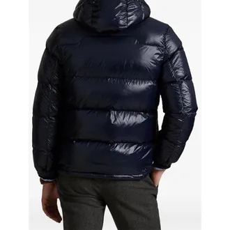 Ralph Lauren Hooded Nylon Down Jacket - Navy