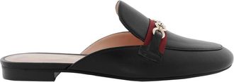 Bally Christiana Leather Slippers, Brand Size 35 ( US Size 4.5 )