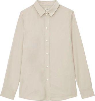 Ines De La Fressange Camisa Martin - Blouses & Shirts - Mujer - Beige - 2XS