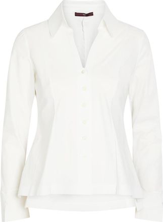 High High Behave Fitted Stretch-jersey Shirt - White - 48 (UK16 / XL)