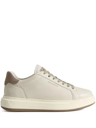 Woolrich round-toe trainers - Neutrals