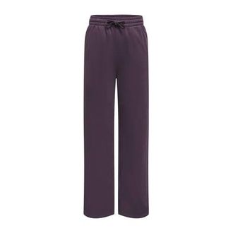 Only Play wide leg joggingbroek ONPJONI aubergine