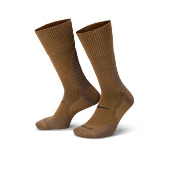 Nike Unisex Outdoor Cushioned Crew Socks (1 Pair) in Brown | FD8472-300
