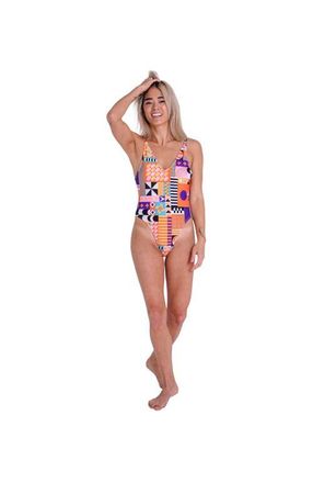 OOSC Endless Summer Onepiece Swim Suit in Multi at Nordstrom, Size X-Large