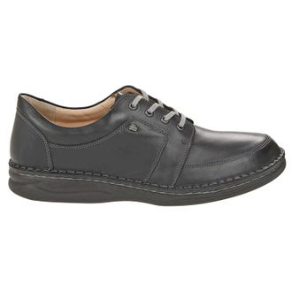 Finn Comfort Norwich Leather Mens Lace Up Shoes - Black - Size:UK 10.5