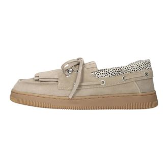 Maruti Schoenen, Dames, Beige, 40 EU, Leer, Shelby Shoe