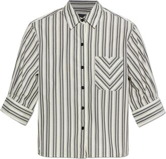 Rag & Bone Shirts - Dames - Overhemden - Beige - M - Overhemden