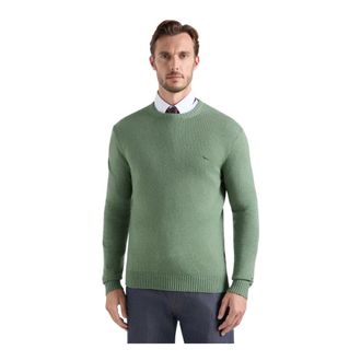 Harmont & Blaine Jersey de Corte Regular - Knitwear - Hombre - Verde - 2XL