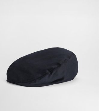 Dolce & Gabbana Velvet Flat Cap - Man Hats And Gloves Blue 58