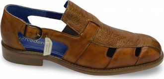 Belvedere Mens Connors Sandal In Antique Honey