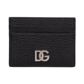 Dolce & Gabbana Portacarte Card Holder - male - Dolce & Gabbana - Wallets & Cardholders - Black - ONE SIZE - Accessories