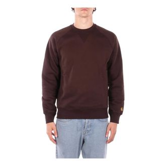 Carhartt Work in Progress Hombre, Sudaderas, Marr&oacute;n, Talla: M