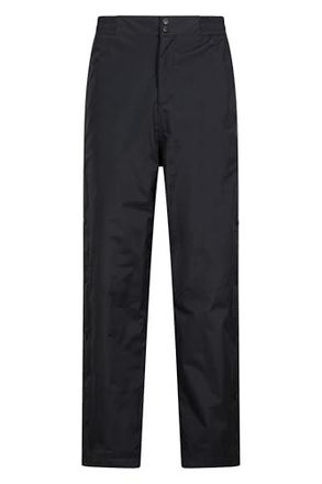 Pantalon De Pluie Homme Mountain Warehouse - Imperméable, Respirant IsoDry | Tissu Anti-déchirure, Doublure Maille | Demi-fermeture éclair